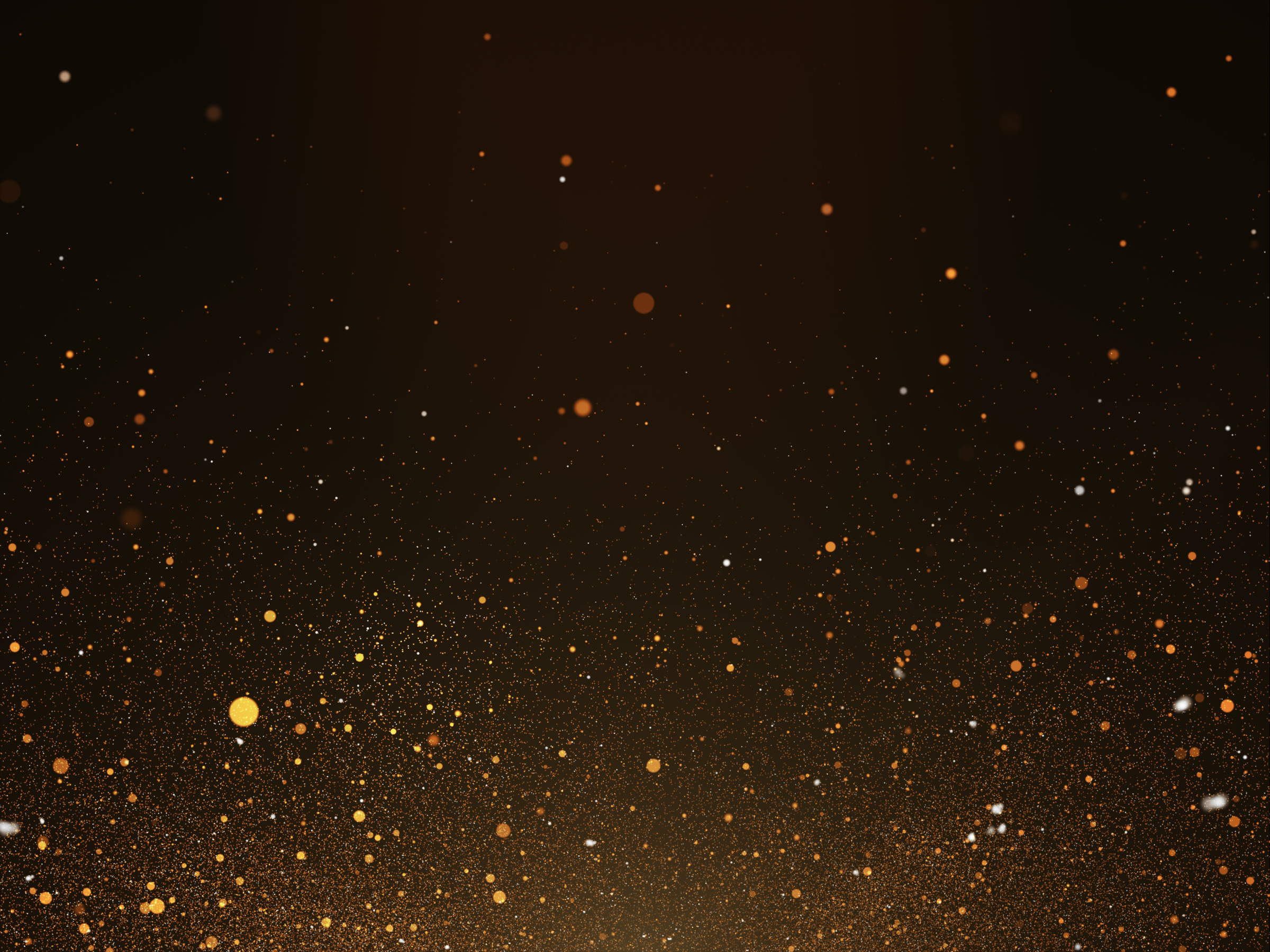 Gold particles - background